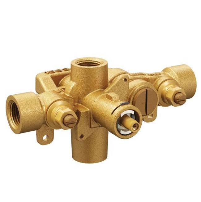 General Plumbing Supply DistributionMoenIncludes bulk pack Moentrol 1/2'' IPS connection check stops volume control