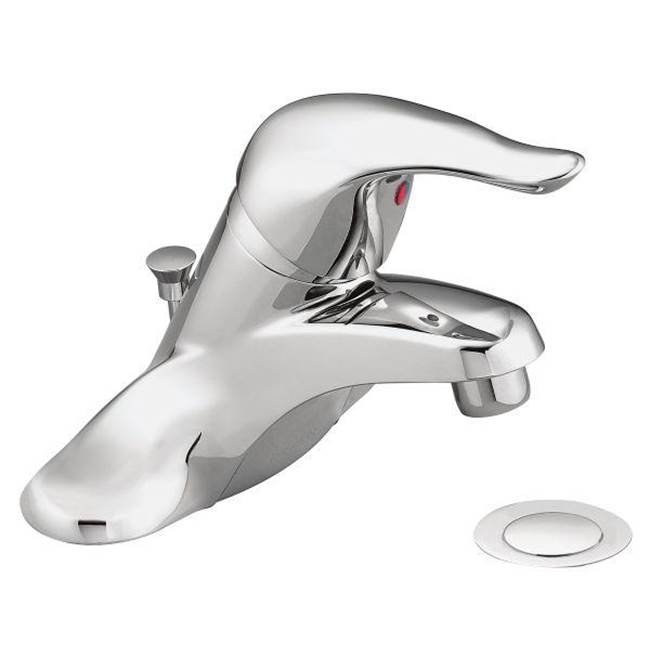 General Plumbing Supply DistributionMoenChrome one-handle bathroom faucet