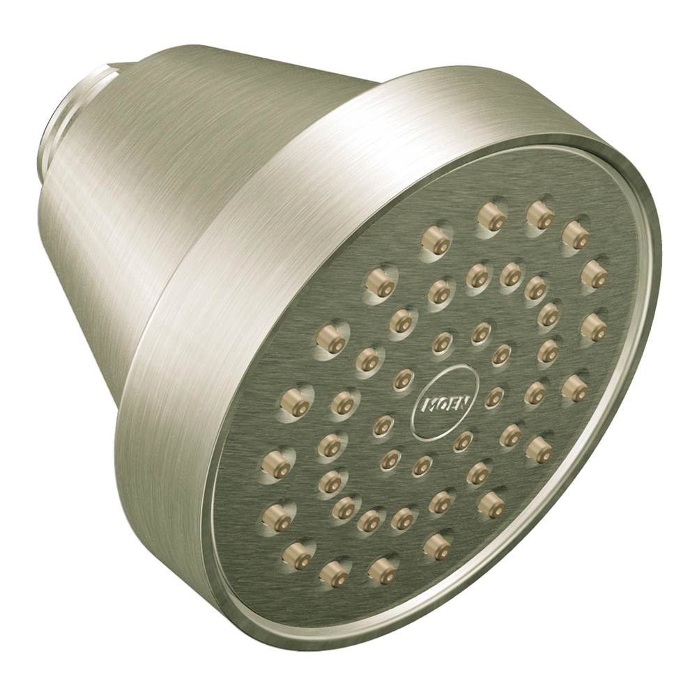General Plumbing Supply DistributionMoenLevel One-Function Eco-Performance Shower Head, Brushed Nickel