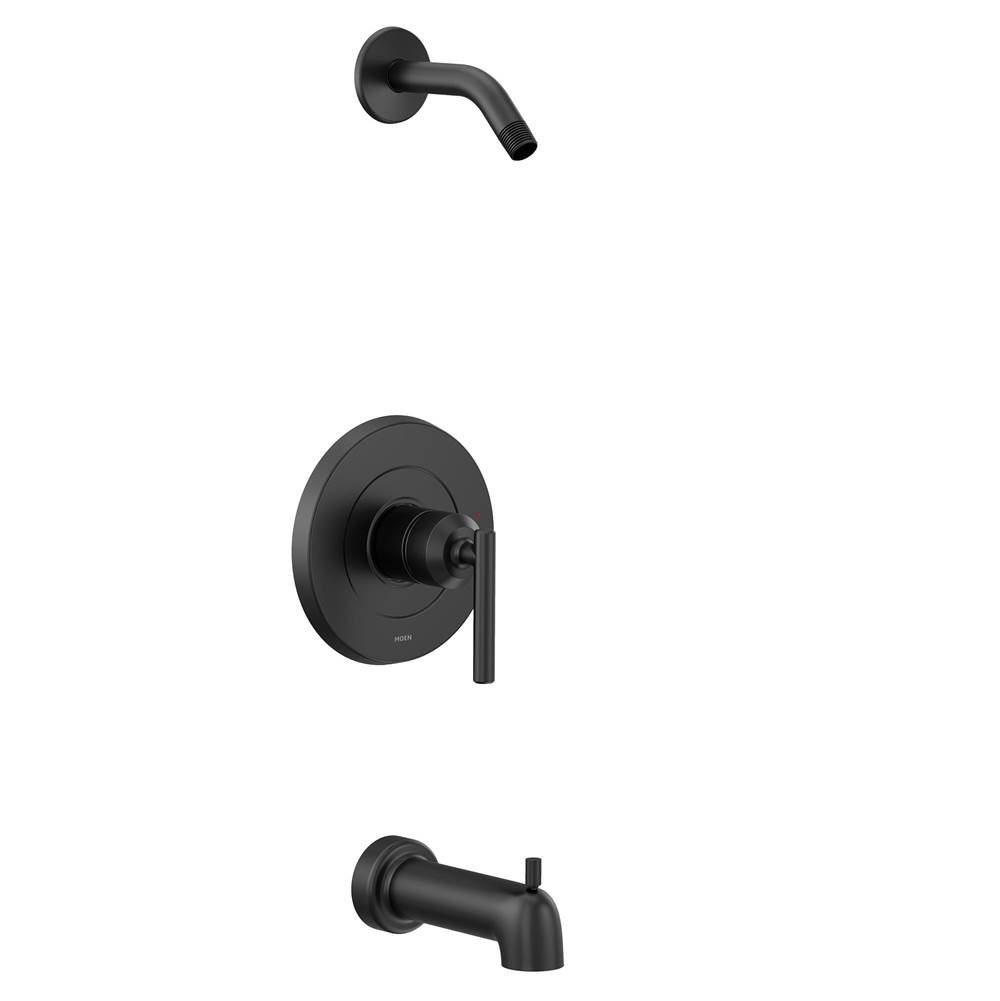 General Plumbing Supply DistributionMoenGibson M-CORE 2-Series 1-Handle Tub and Shower Trim Kit in Matte Black (Valve Sold Separately)