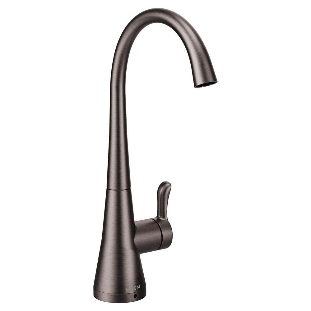 General Plumbing Supply DistributionMoenSip Transitional Beverage Faucet with Optional Filtration System (Sold Separately), Black Stainless