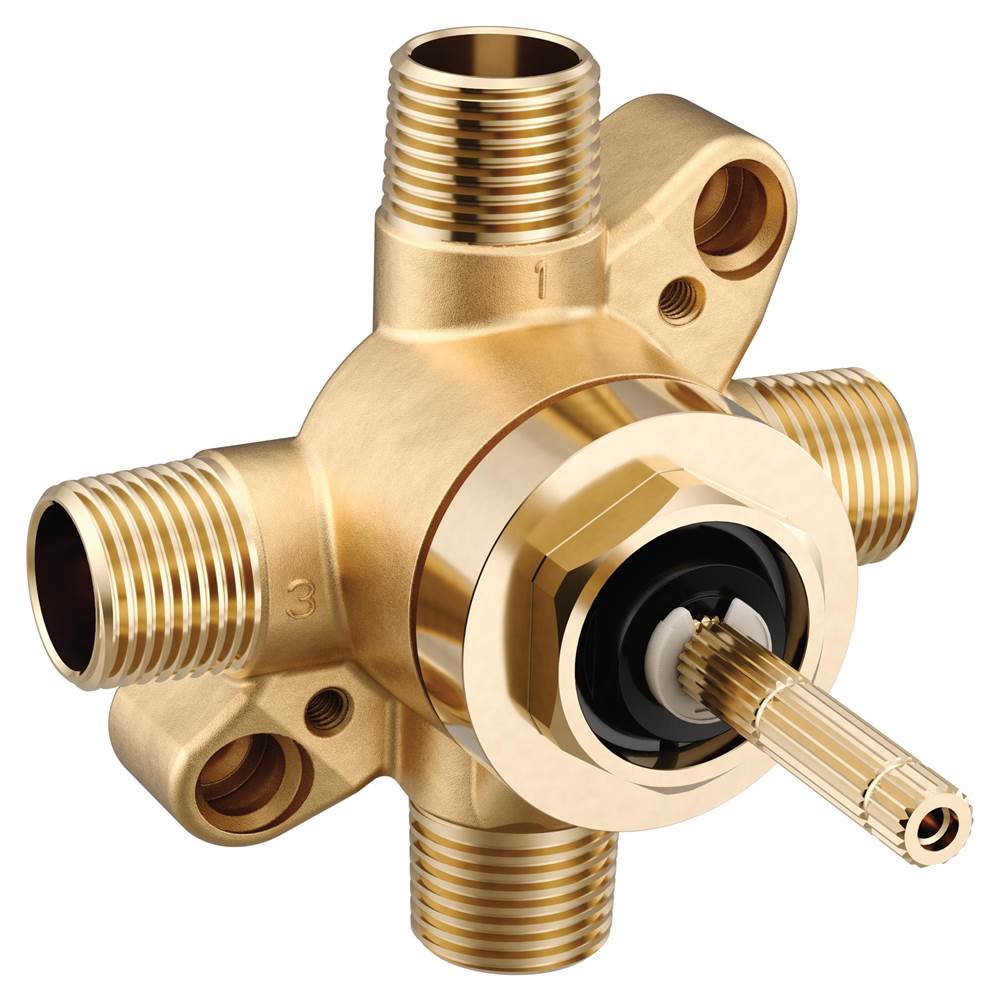 General Plumbing Supply DistributionMoenM-CORE 2 or 3 Function Transfer Valve with CC/IPS Connections