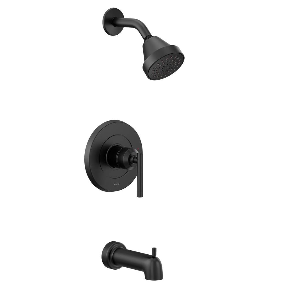 General Plumbing Supply DistributionMoenGibson M-CORE 2-Series Eco Performance 1-Handle Tub and Shower Trim Kit in Matte Black (Valve Sold Separately)