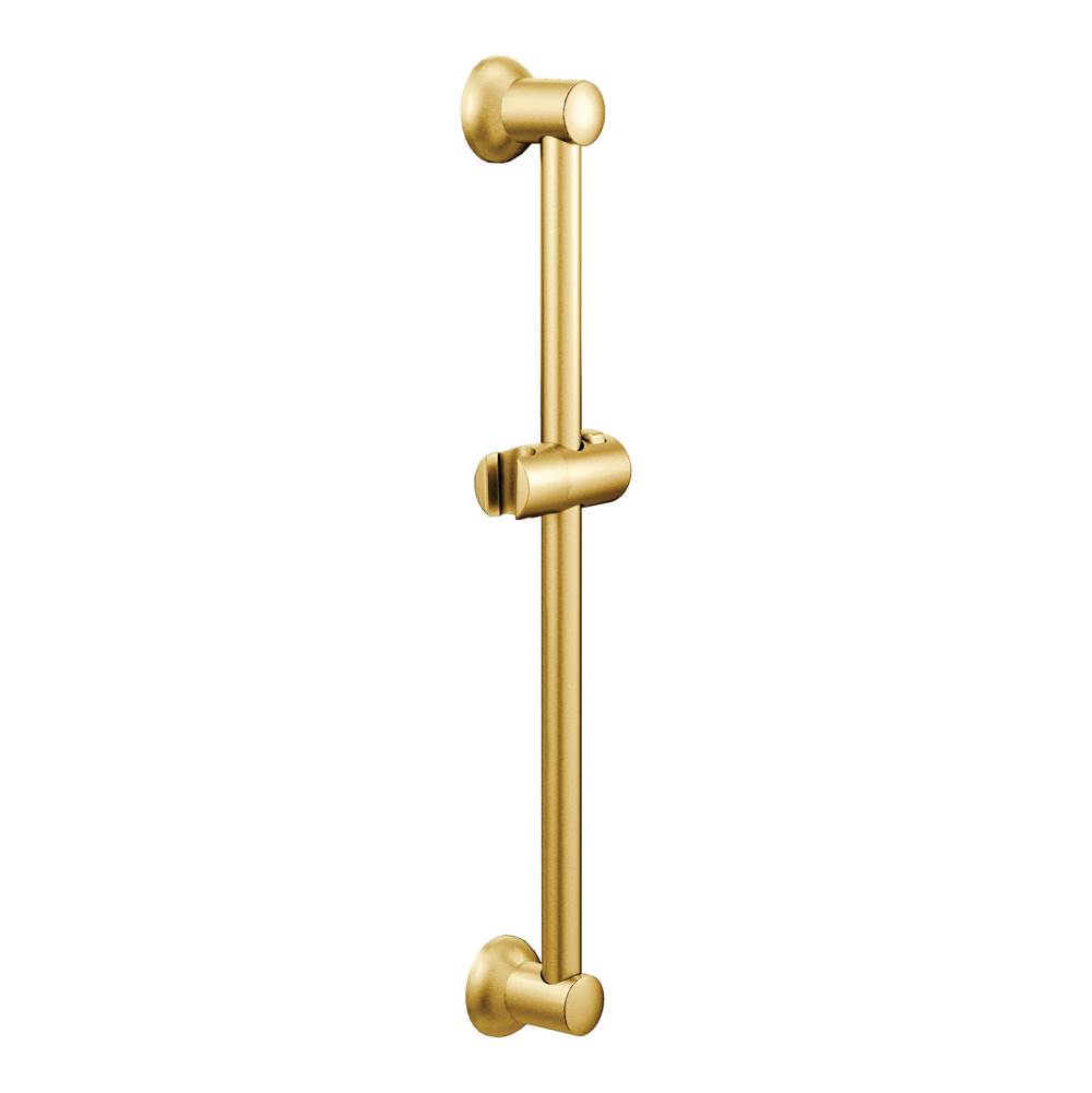 General Plumbing Supply DistributionMoenHandshower 30-Inch Adjustable Slidebar Assembly, Brushed Gold