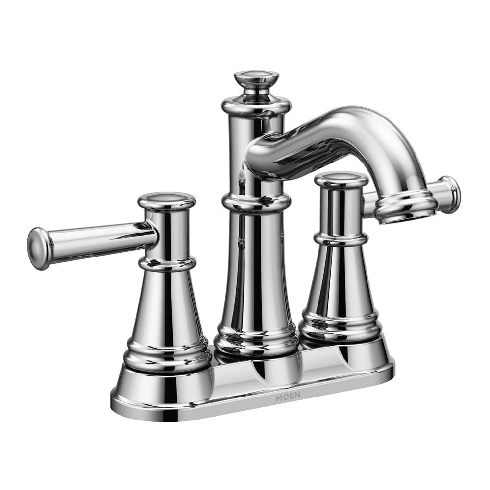 General Plumbing Supply DistributionMoenBelfield Two-Handle Centerset Bathroom Faucet, Chrome