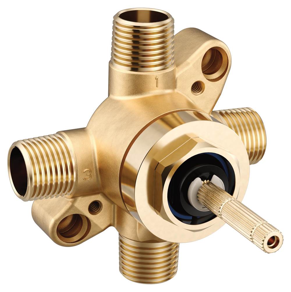 General Plumbing Supply DistributionMoenM-CORE 3 or 6 Function Transfer Valve with CC/IPS Connections