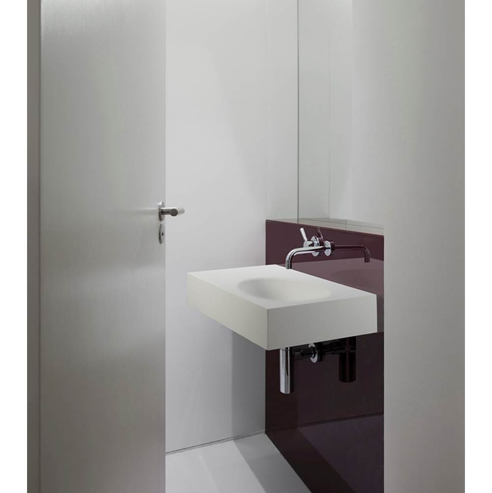 MTI Baths Wall Mount Bathroom Sinks item MTCS-736D-GL-BI-LH
