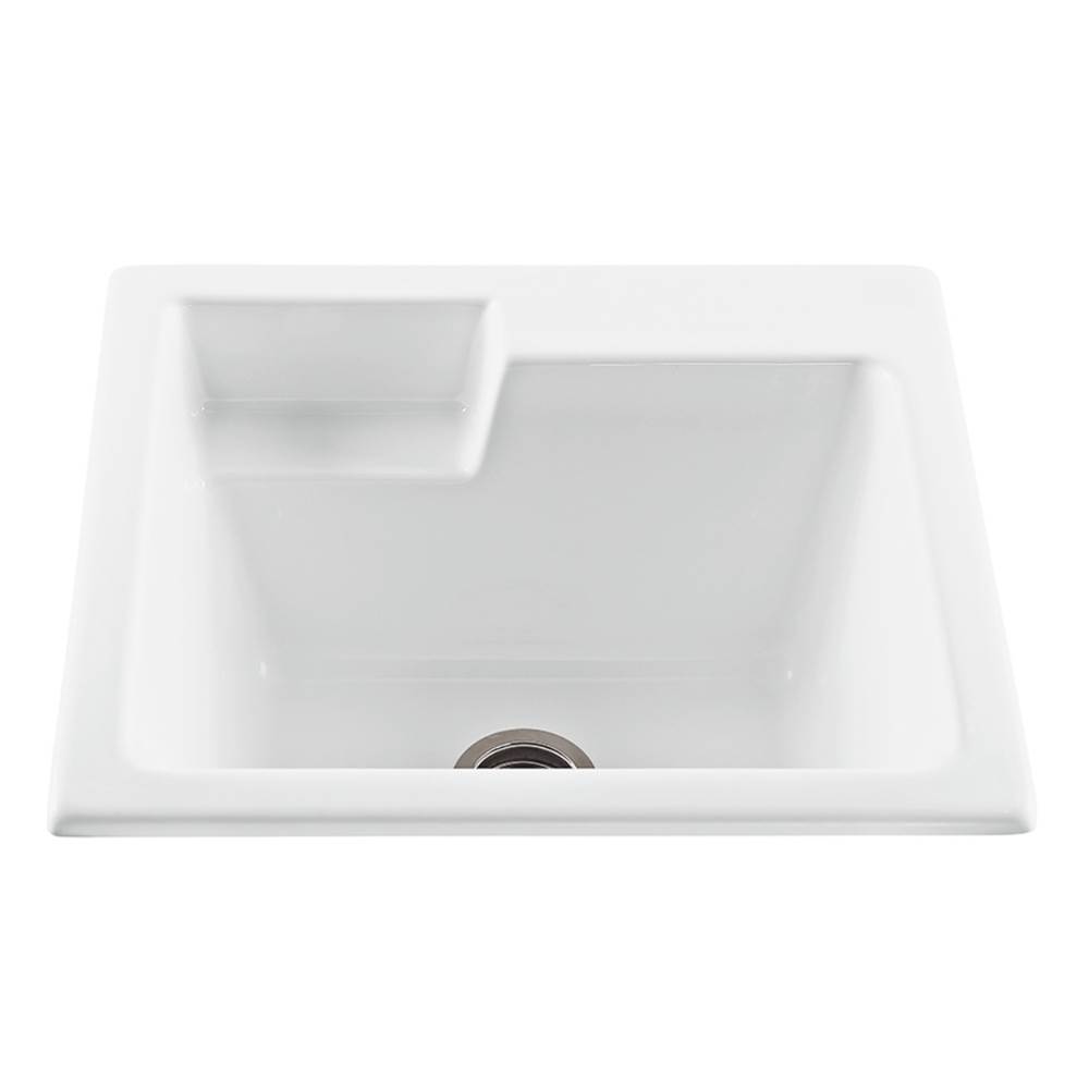 MTI Baths Drop In Laundry And Utility Sinks item MTLS110-WH