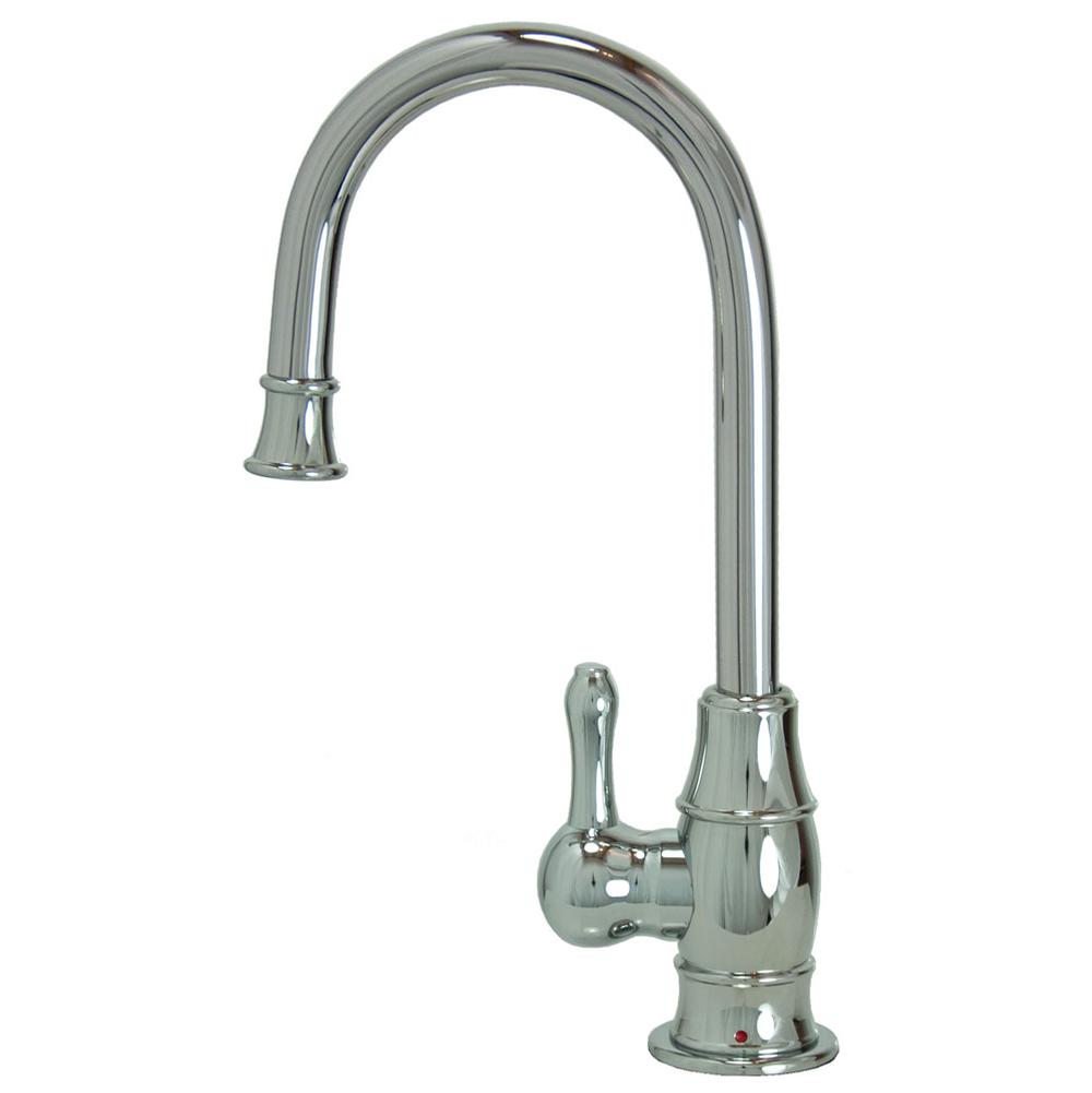 General Plumbing Supply DistributionMountain PlumbingHot Water Faucet with Traditional Curved Body & Curved Handle