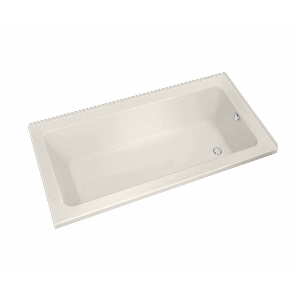 General Plumbing Supply DistributionMaaxPose 6030 IF Acrylic Corner Right Left-Hand Drain Aeroeffect Bathtub in Biscuit