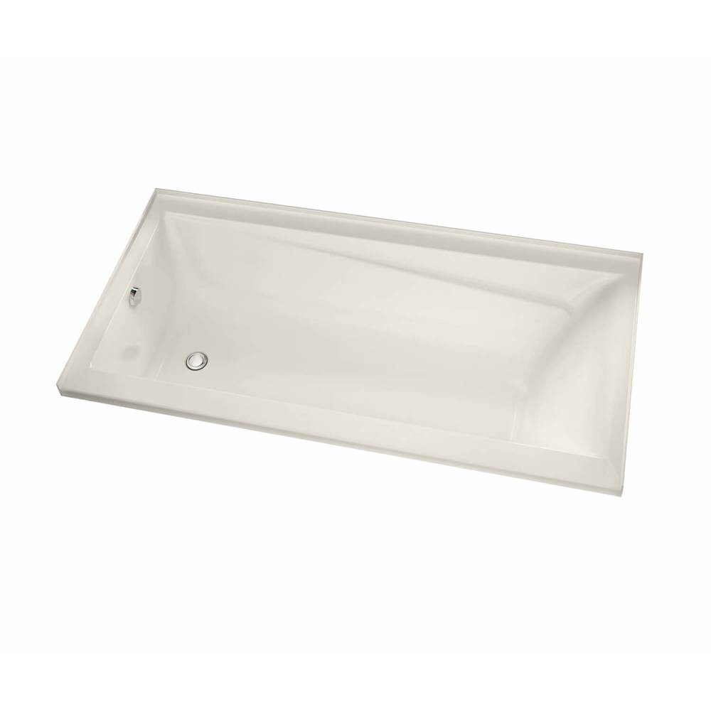 General Plumbing Supply DistributionMaaxExhibit 7232 IF Acrylic Alcove Right-Hand Drain Whirlpool Bathtub in Biscuit