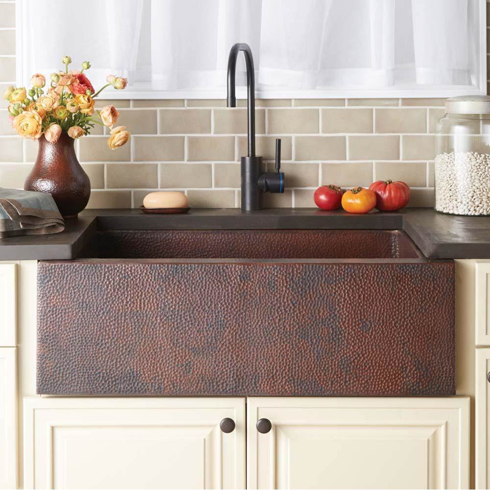 General Plumbing Supply DistributionNative TrailsPinnacle Kitchen SInk in Antique Copper