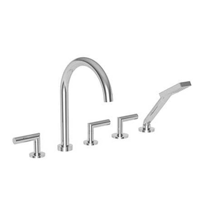 Newport Brass Deck Mount Roman Tub Faucets With Hand Showers item 3-3107/VB