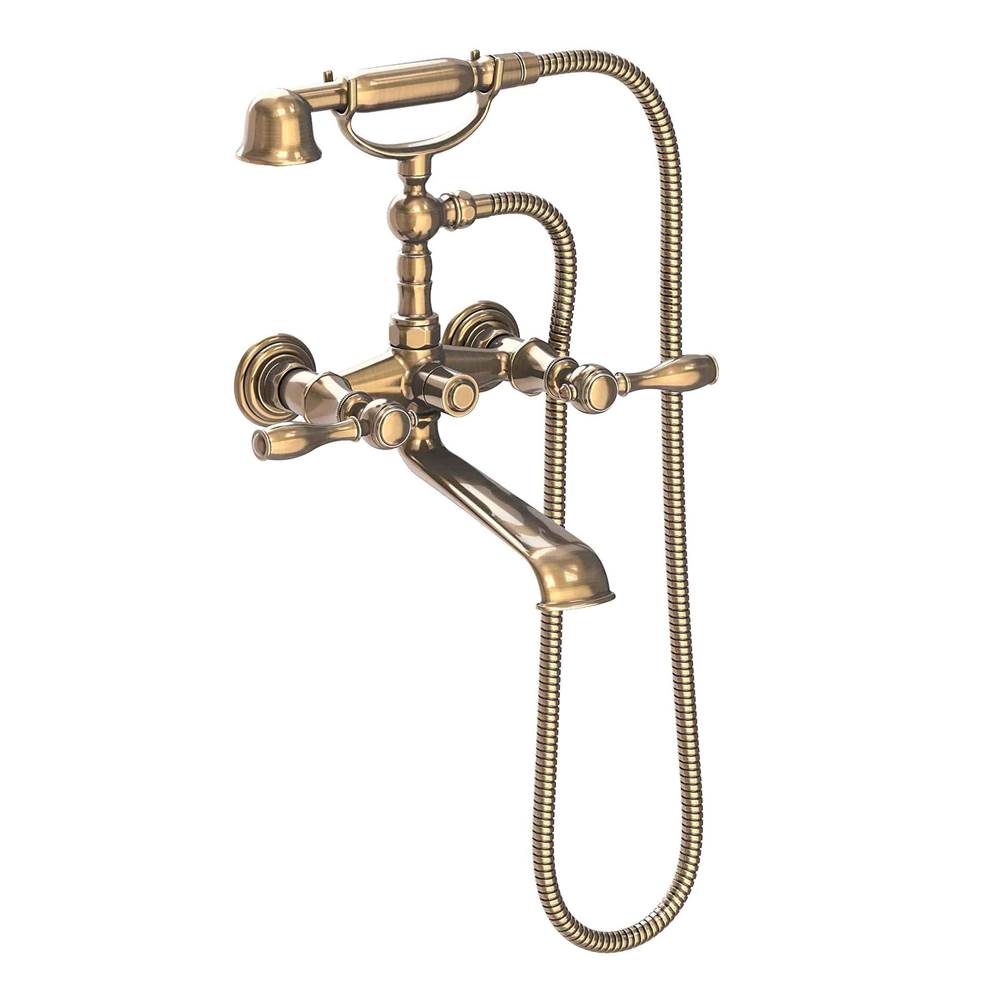 Newport Brass Deck Mount Roman Tub Faucets With Hand Showers item 1770-4283/06