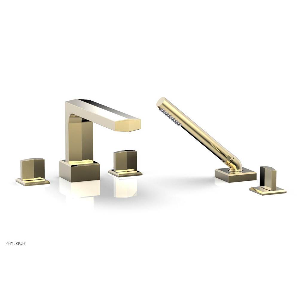 Phylrich Deck Mount Roman Tub Faucets With Hand Showers item 184-48/03U