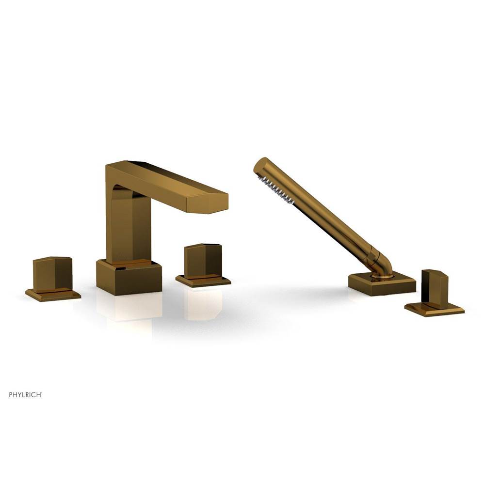 Phylrich Deck Mount Roman Tub Faucets With Hand Showers item 184-48/002