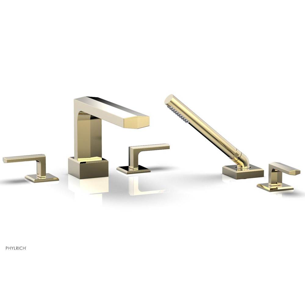 Phylrich Deck Mount Roman Tub Faucets With Hand Showers item 184-49/OEB