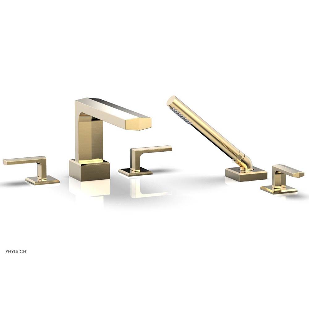 Phylrich Deck Mount Roman Tub Faucets With Hand Showers item 184-49/014