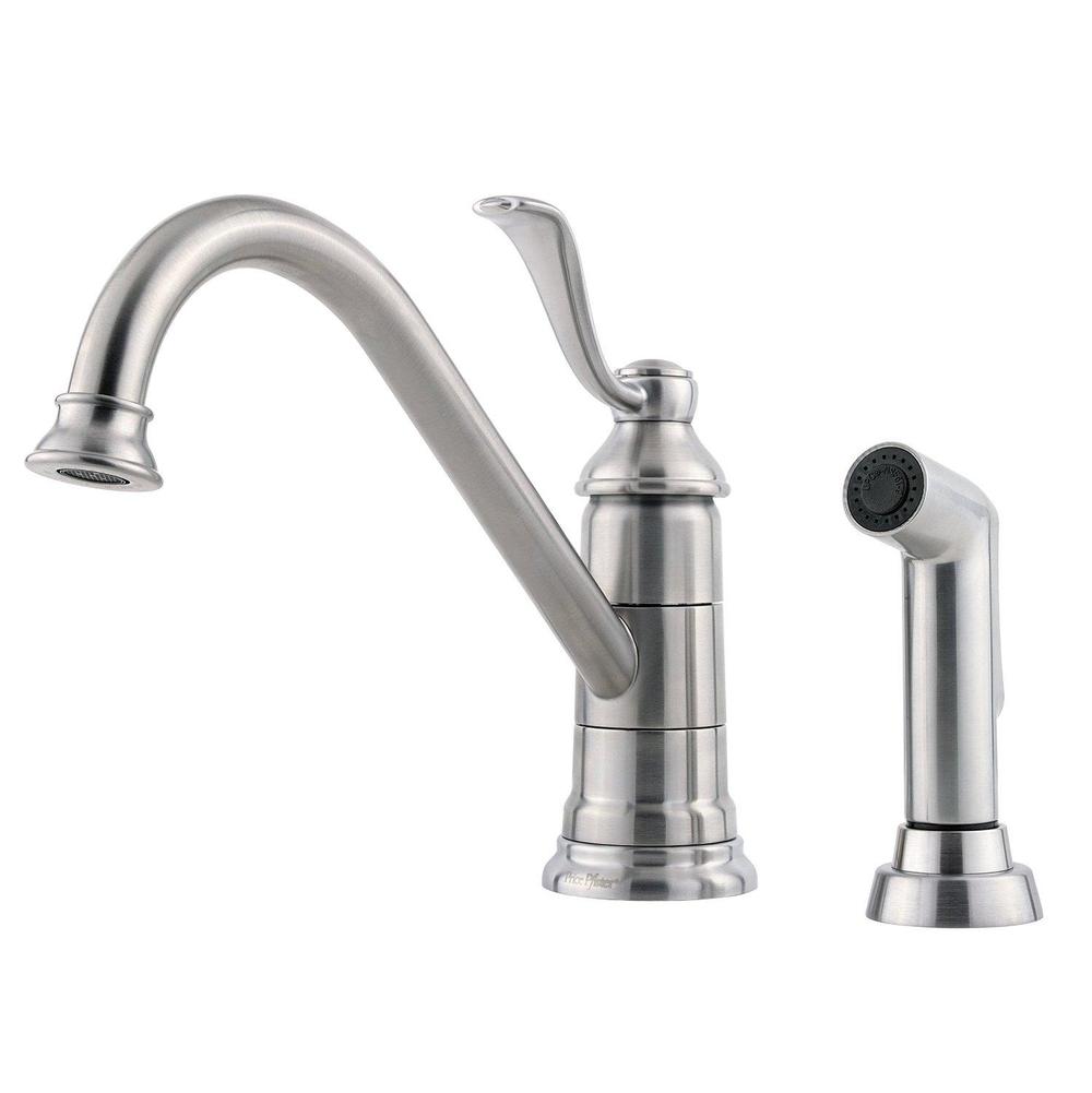 Pfister Single Hole Kitchen Faucets item LG34-4PS0