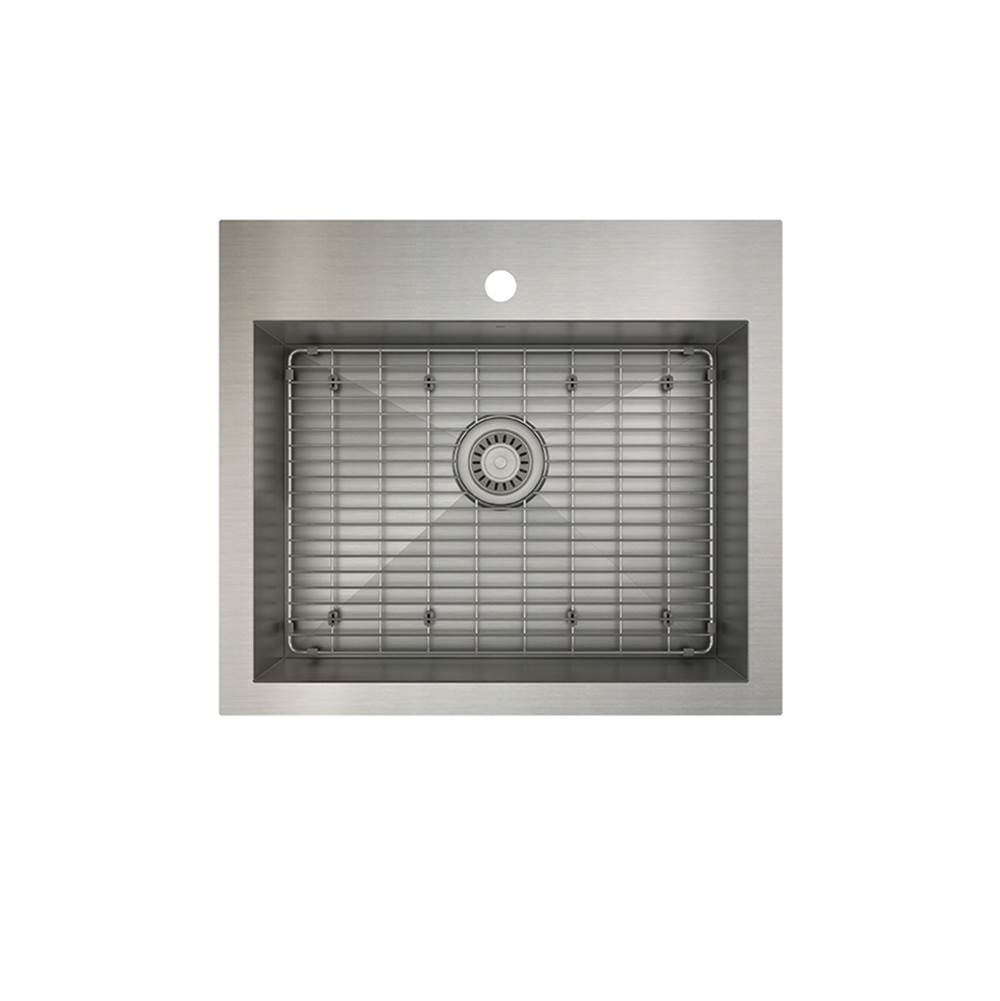 General Plumbing Supply DistributionProchef by JulienProinox H0 Kitchen Sink Dualmount, Single 22X16X9 And Grid 22X16
