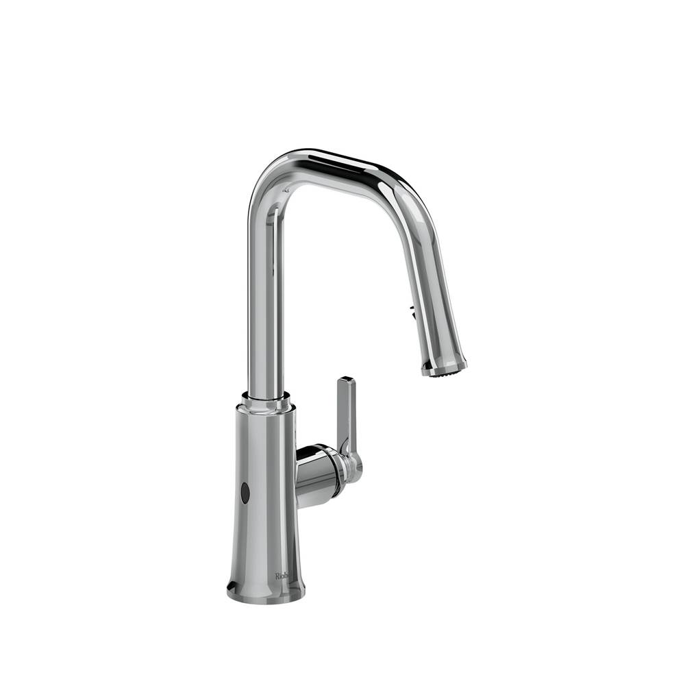 General Plumbing Supply DistributionRiobelTrattoria™ Pull-Down Touchless Kitchen Faucet With U-Spout