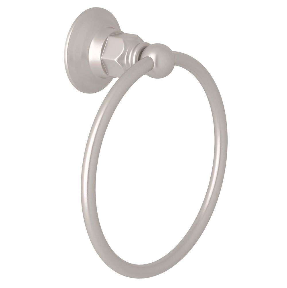 Rohl Towel Rings Bathroom Accessories item ROT4STN