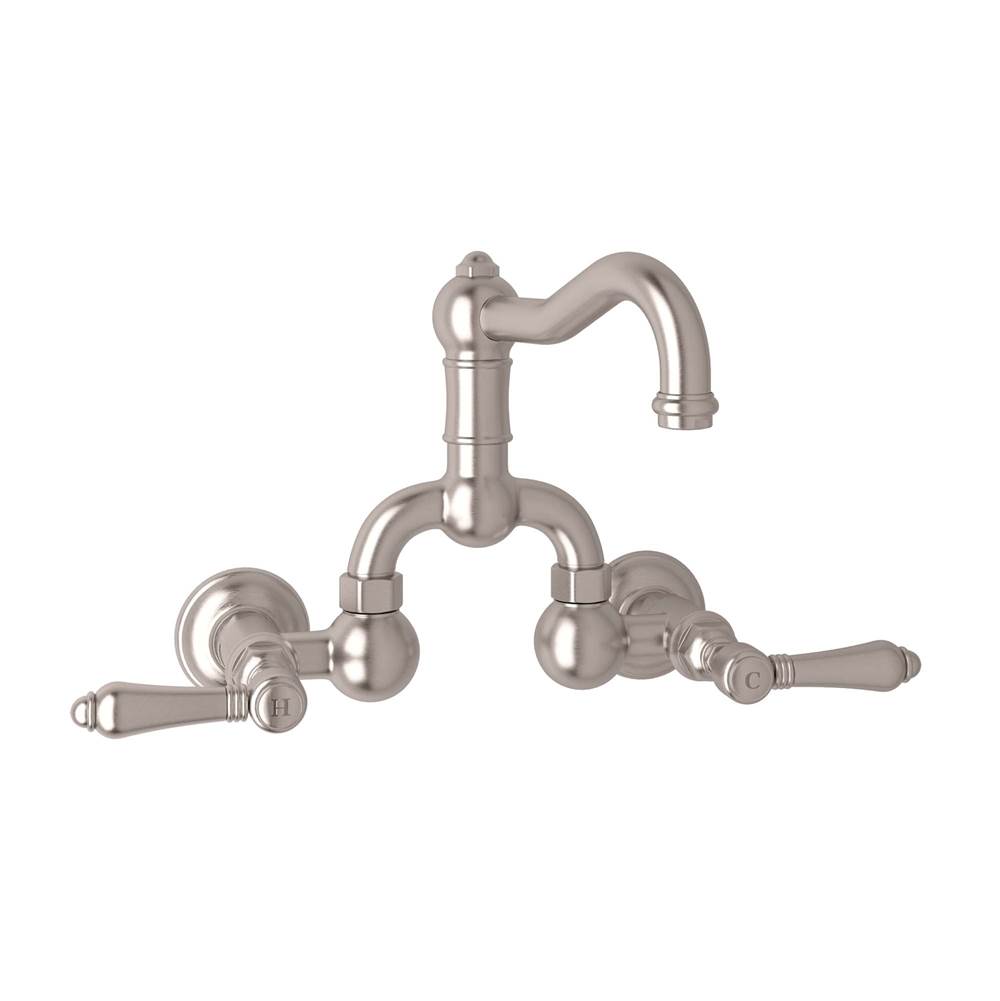 Rohl Wall Mounted Bathroom Sink Faucets item A1418LMSTN-2