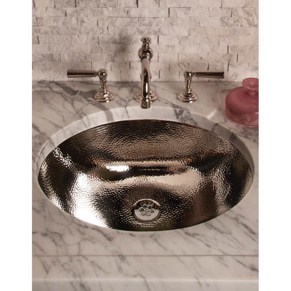 General Plumbing Supply DistributionStone ForestUndermount Oval Sink, Hammered