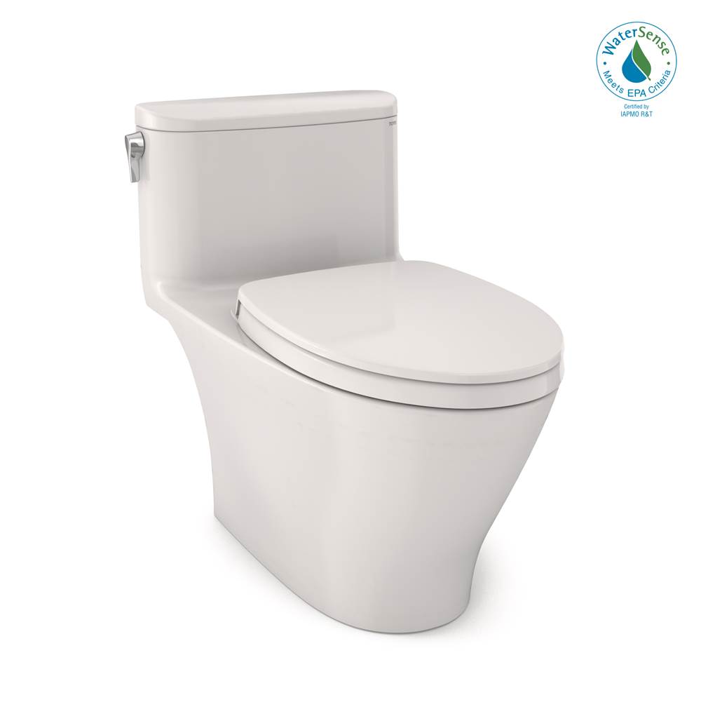 General Plumbing Supply DistributionTOTOToto® Nexus® One-Piece Elongated 1.28 Gpf Universal Height Toilet With Cefiontect® And Ss124 Softclose Seat, Washlet®+ Ready, Colonial White
