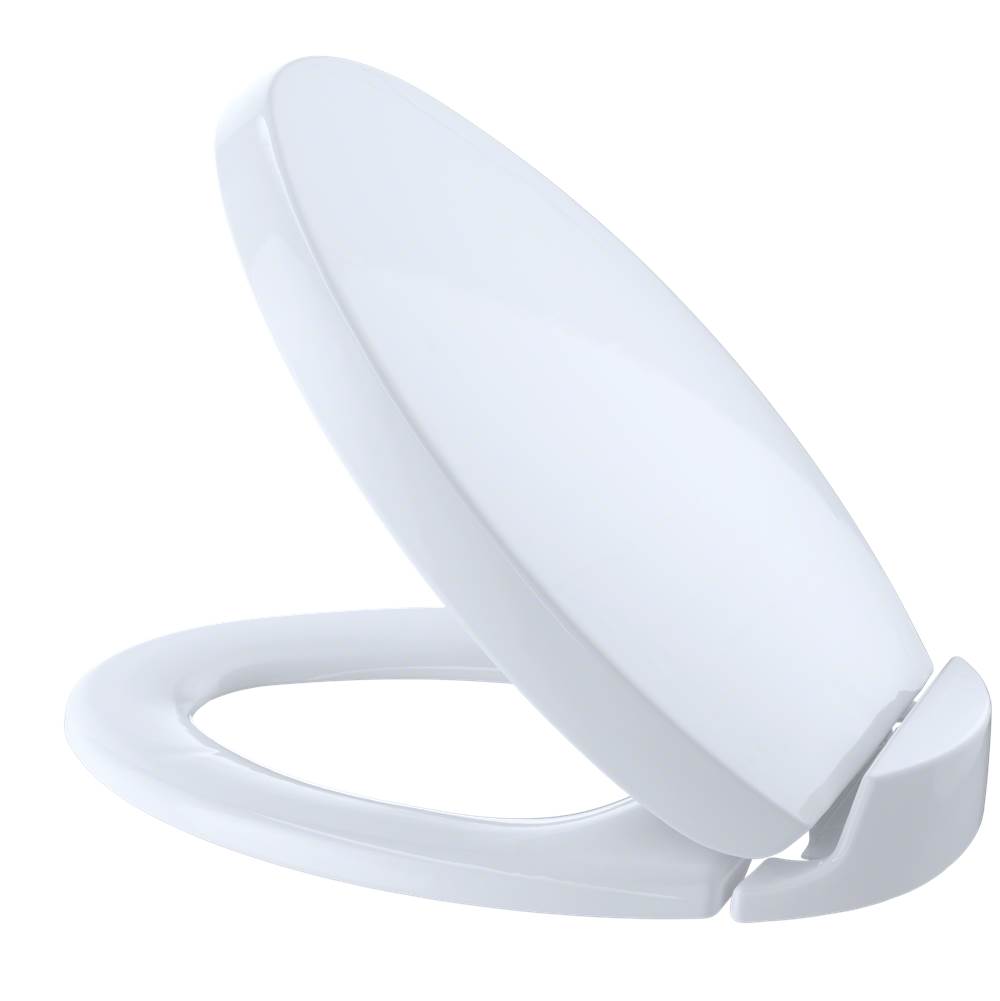 General Plumbing Supply DistributionTOTOToto® Oval Softclose® Non Slamming, Slow Close Elongated Toilet Seat And Lid, Cotton White