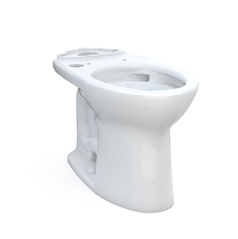 General Plumbing Supply DistributionTOTOToto® Drake® Elongated Universal Height Tornado Flush® Toilet Bowl With Cefiontect®, Washlet®+ Ready, Cotton White