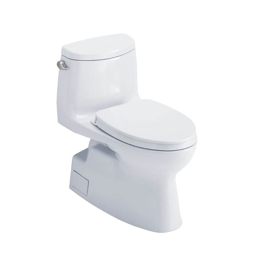 General Plumbing Supply DistributionTOTOToto® Carlyle® II One-Piece Elongated 1.28 Gpf Universal Height Toilet With Cefiontect And Ss124 Softclose Seat, Washlet+ Ready, Cotton White