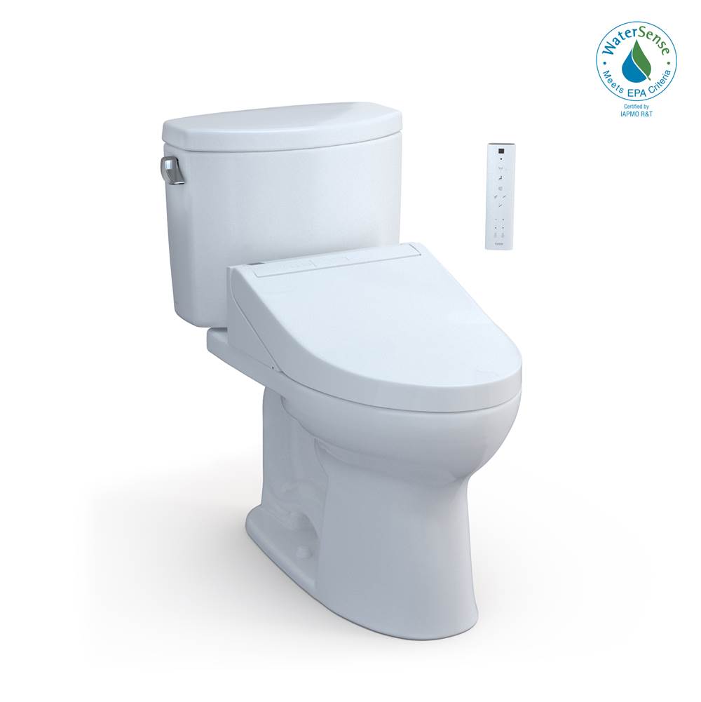 TOTO Two Piece Toilets With Washlet Intelligent Toilets item MW4543084CEFG#01