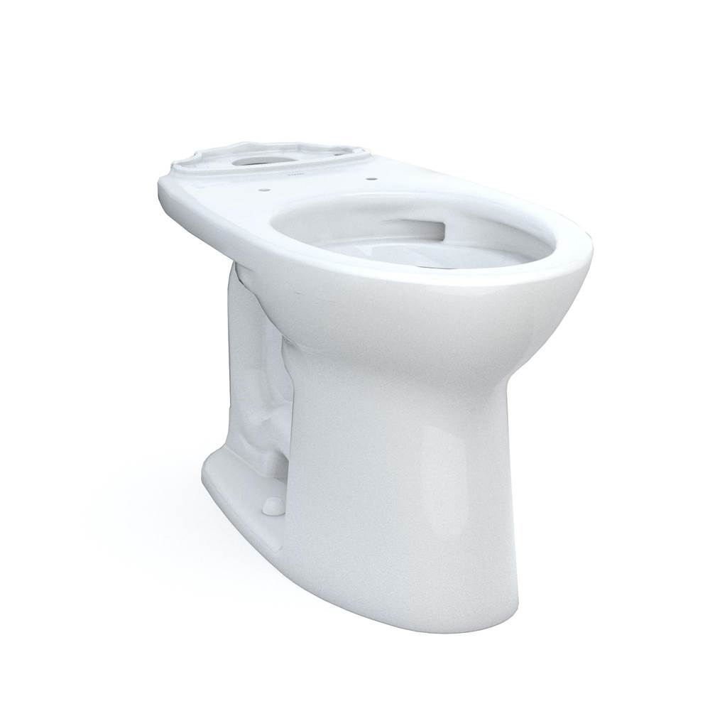 General Plumbing Supply DistributionTOTOToto® Drake® Elongated Universal Height Tornado Flush® Toilet Bowl With Cefiontect®, Cotton White