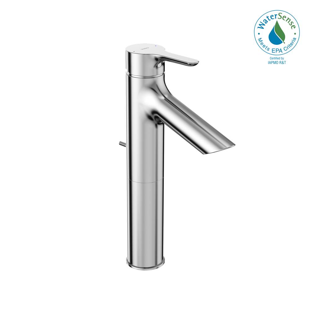 General Plumbing Supply DistributionTOTOToto®  Lb Series 1.2 Gpm Single Handle Bathroom Faucet For Semi-Vessel Sink With Drain Assembly, Polished Chrome