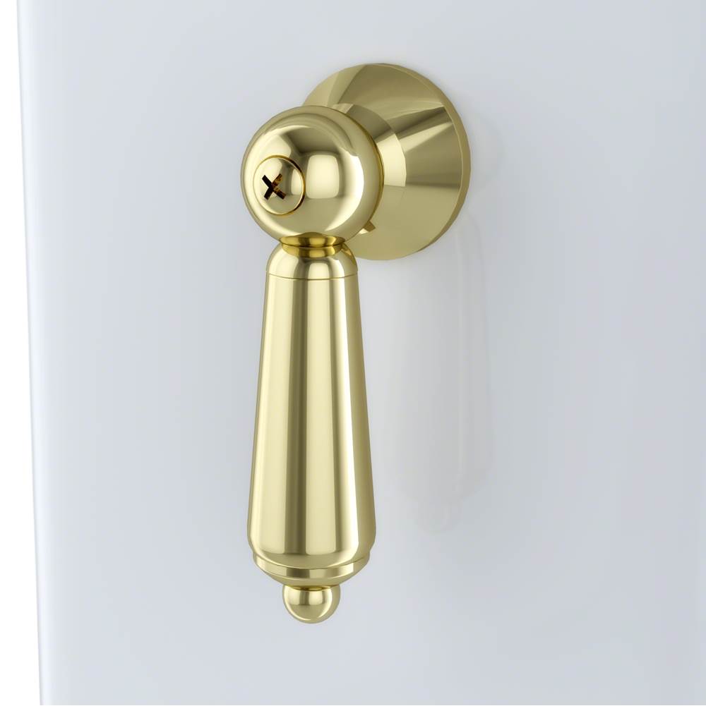 General Plumbing Supply DistributionTOTOTrip Lever (Side Mount) - Polished Brass For Carrollton, Dartmouth, Promenade, Whitney Toilet Tank