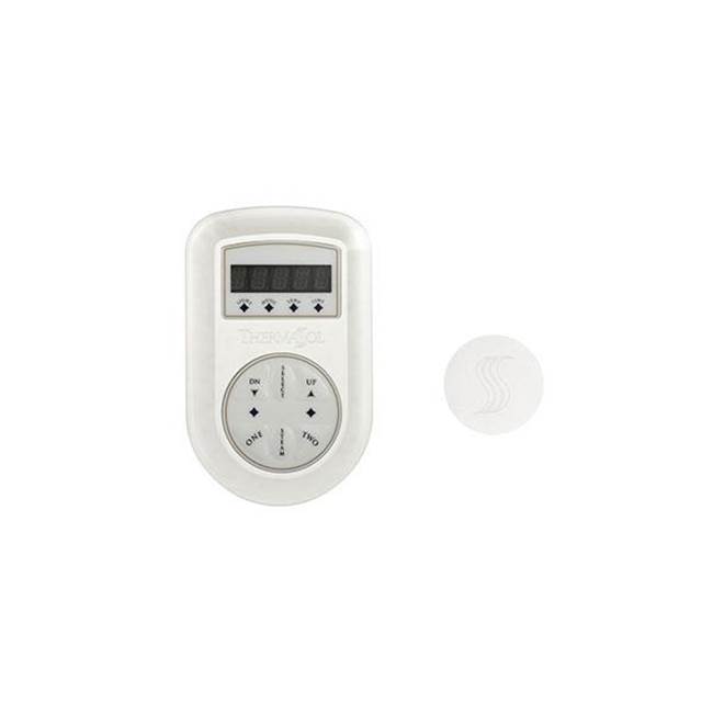 ThermaSol Digital Controls Steam Shower Controls item SET-SVRD-WHT