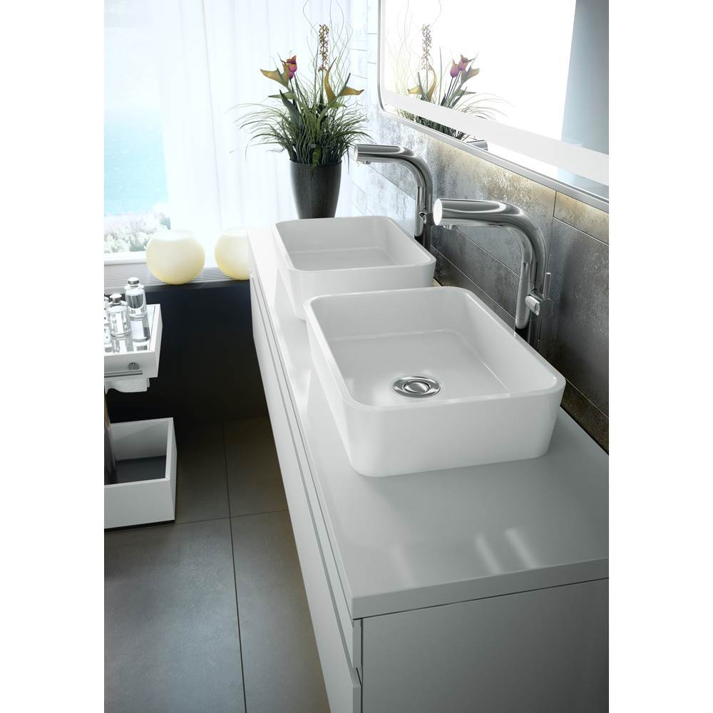 General Plumbing Supply DistributionVictoria + AlbertEdge 18'' x 13'' Rounded Rectangle Vessel Lavatory Sink