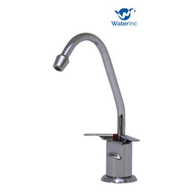 General Plumbing Supply DistributionWater Inc500 Hot/Cold Faucet Only W/ Long Reach Spout For Filter - Satin Nickel