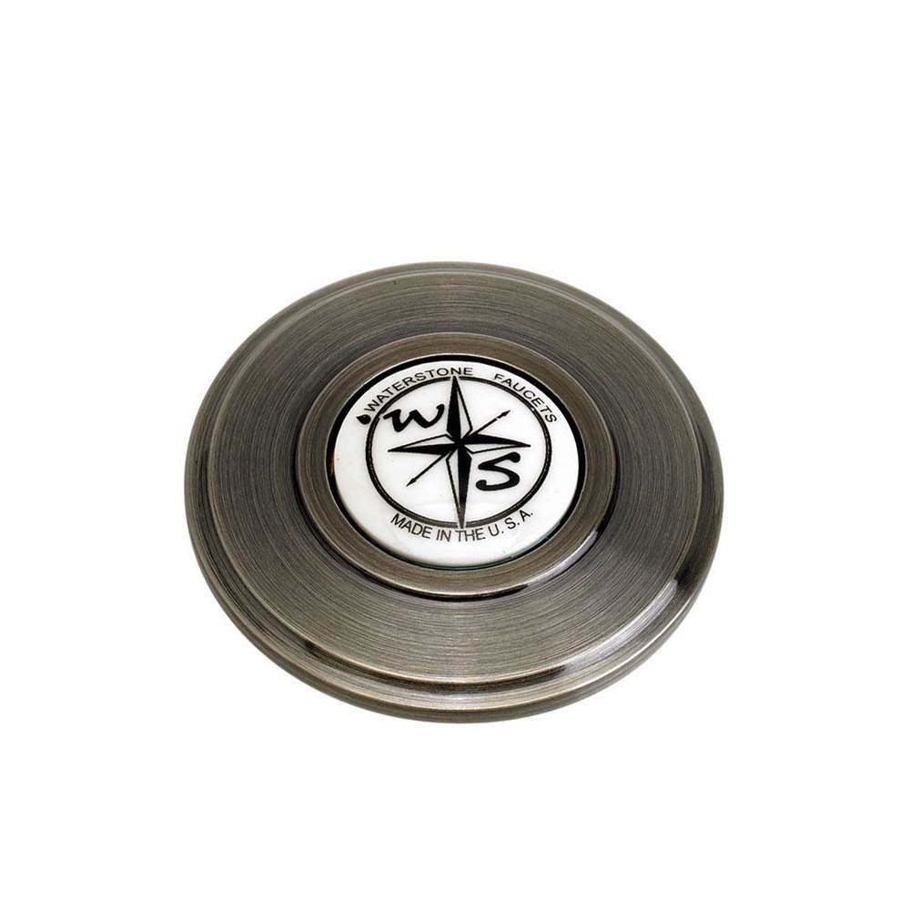General Plumbing Supply DistributionWaterstoneWaterstone Traditional Sink Hole Cover - Compass Button