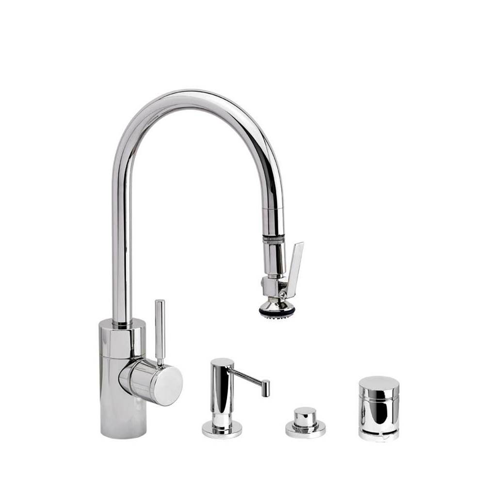 Waterstone Pull Down Faucet Kitchen Faucets item 5800-4-DAMB