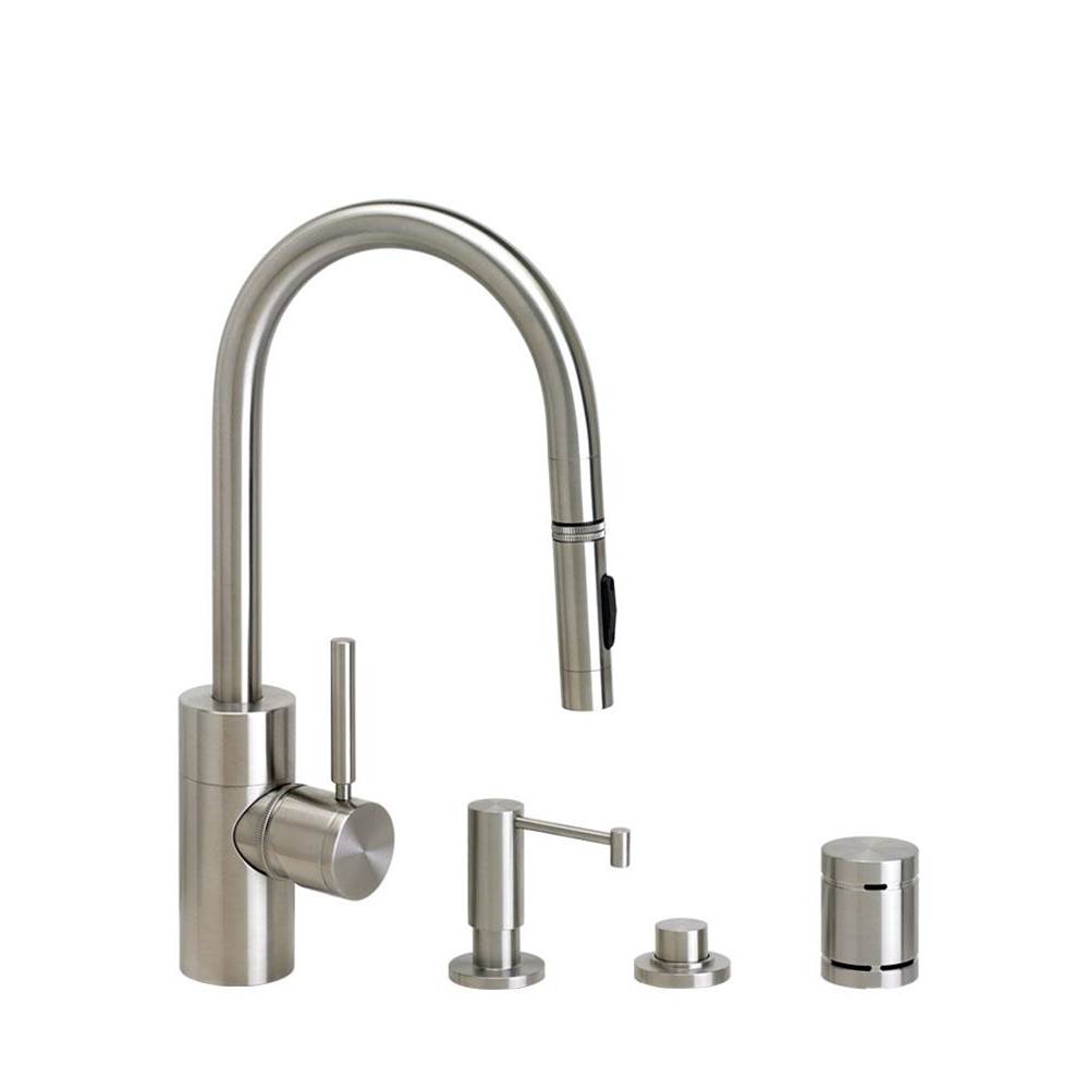 Waterstone Pull Down Bar Faucets Bar Sink Faucets item 5900-4-MAC