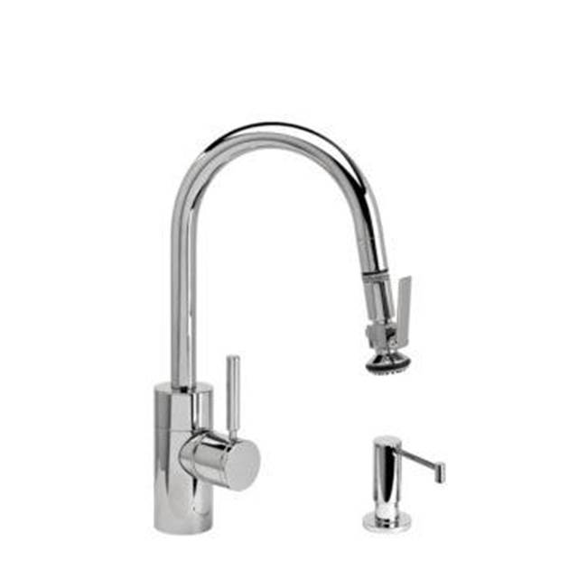 Waterstone Pull Down Bar Faucets Bar Sink Faucets item 5940-2-DAP
