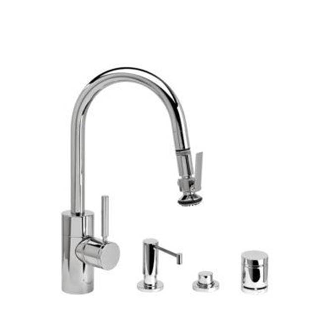 Waterstone Pull Down Bar Faucets Bar Sink Faucets item 5940-4-AB
