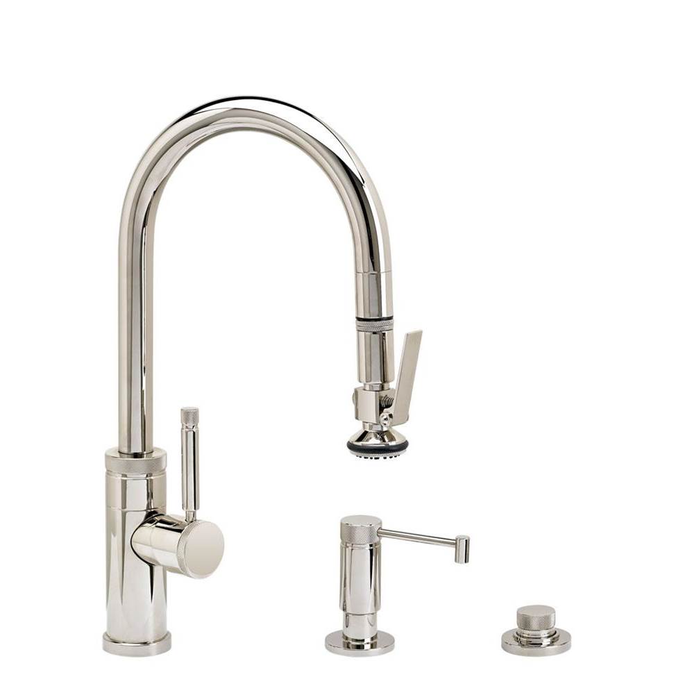 Waterstone Pull Down Bar Faucets Bar Sink Faucets item 9930-3-PN